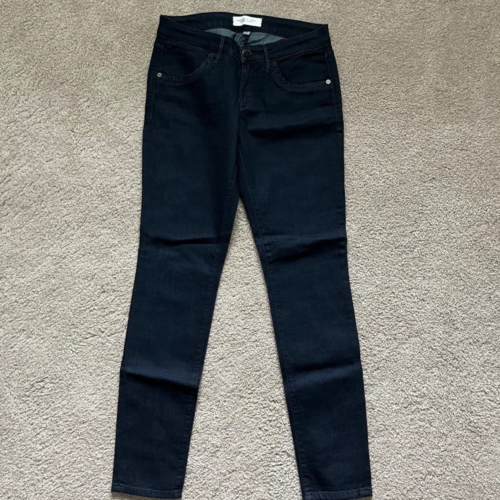 Habitual Dark-Wash Low-Rise Skinny Ankle Jeans Size 26 - NWOT